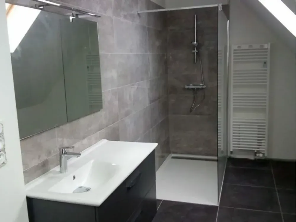 Salle de bain à Rostrenen